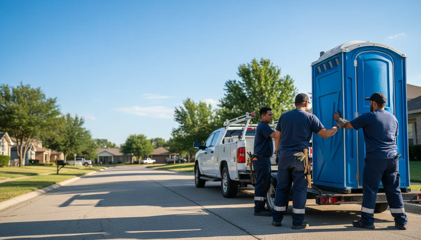 Portable Toilet Rental in Art, TX near me